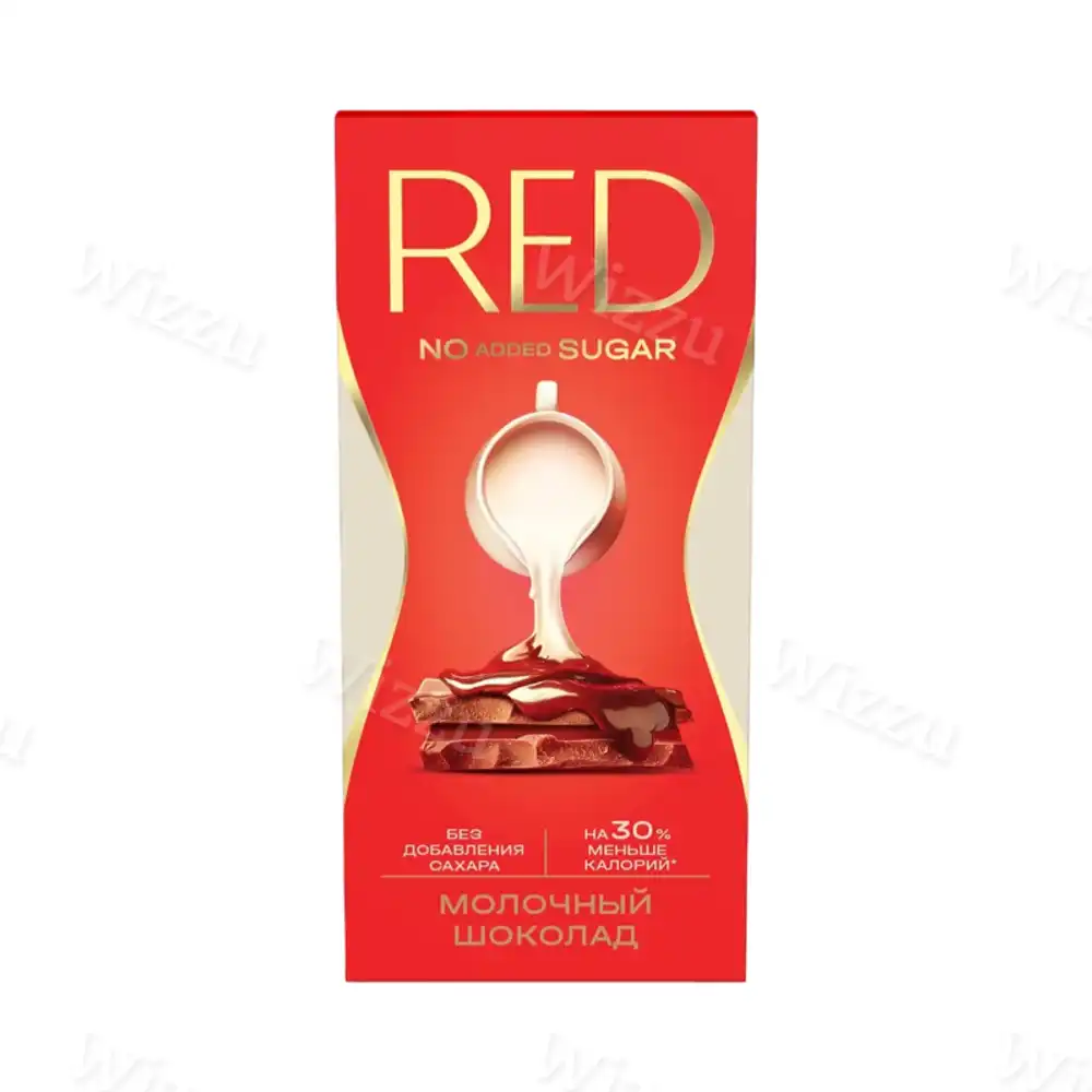 Шок.плитка RED Delight молоч. пониженной калорий 70гр