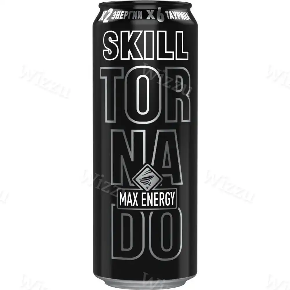 Напиток Энергетический Tornado Skill 0,45л ж/б