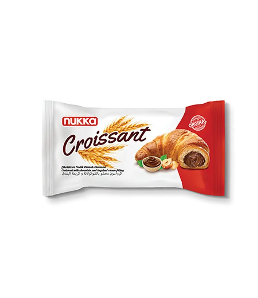 NUKKA Круассан с шок. и орех. нач. 40гр