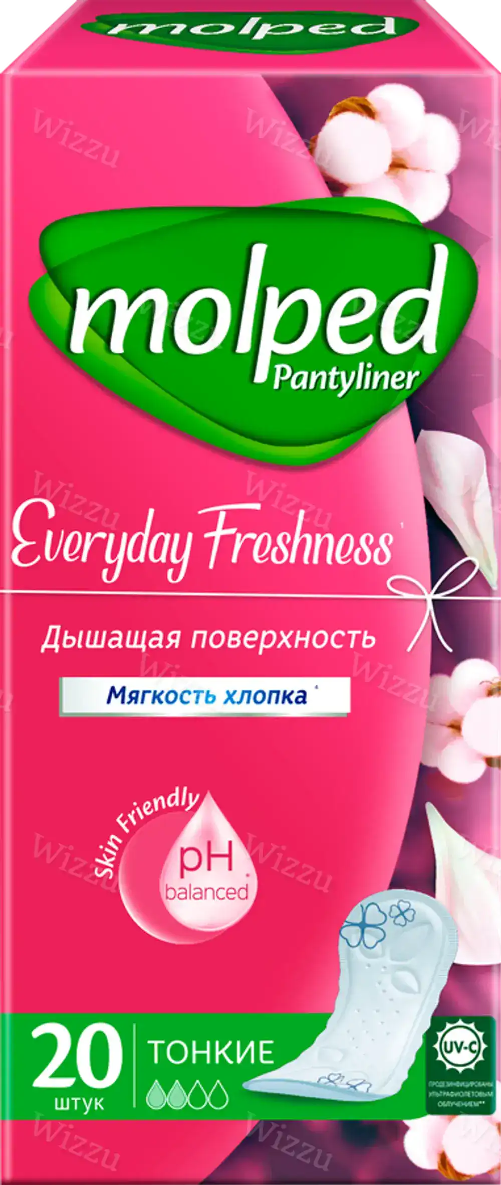 Прокладки ежедневные Molped Everyday Freshness тонкие 60шт