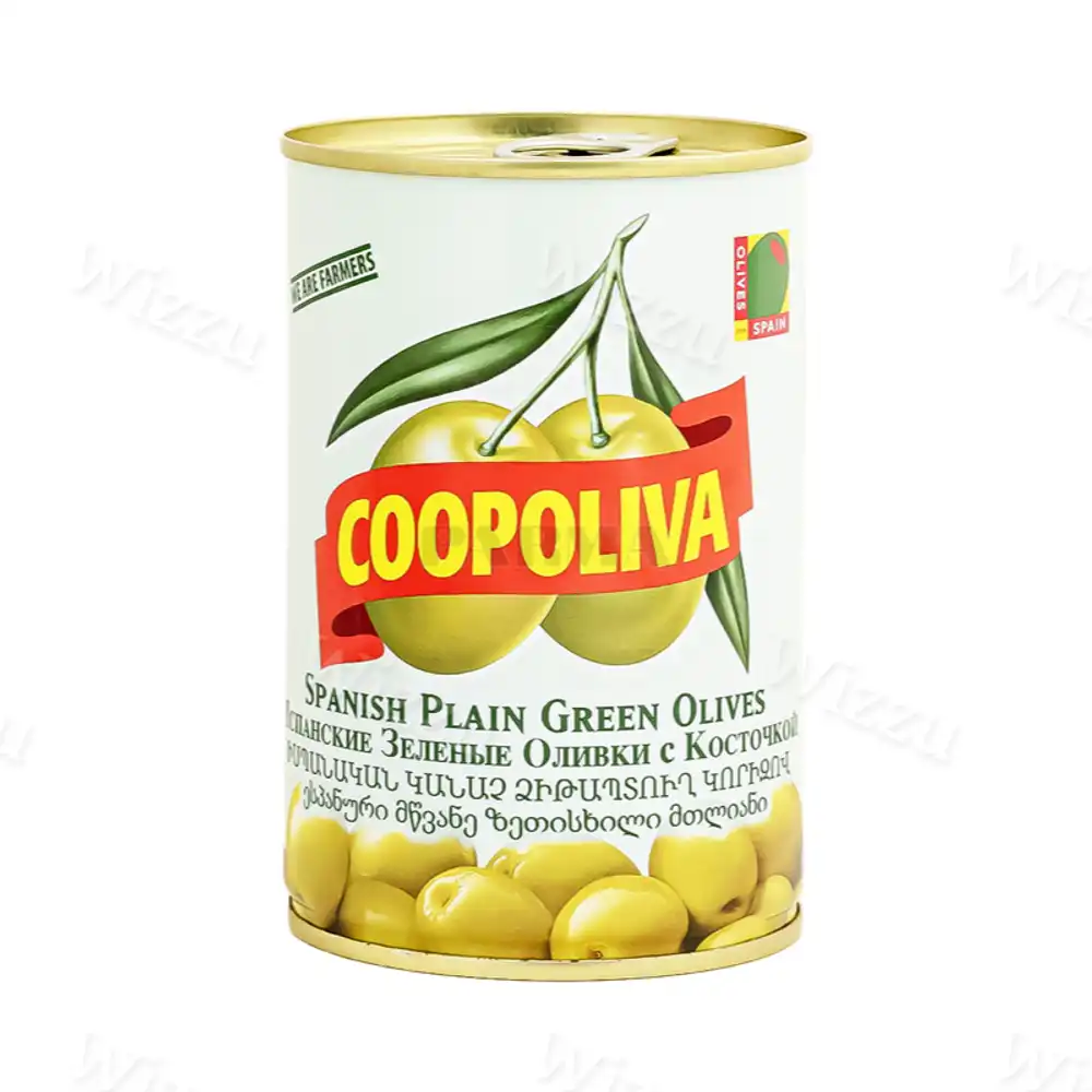 Оливки XL с косточкой Coopoliva 350г