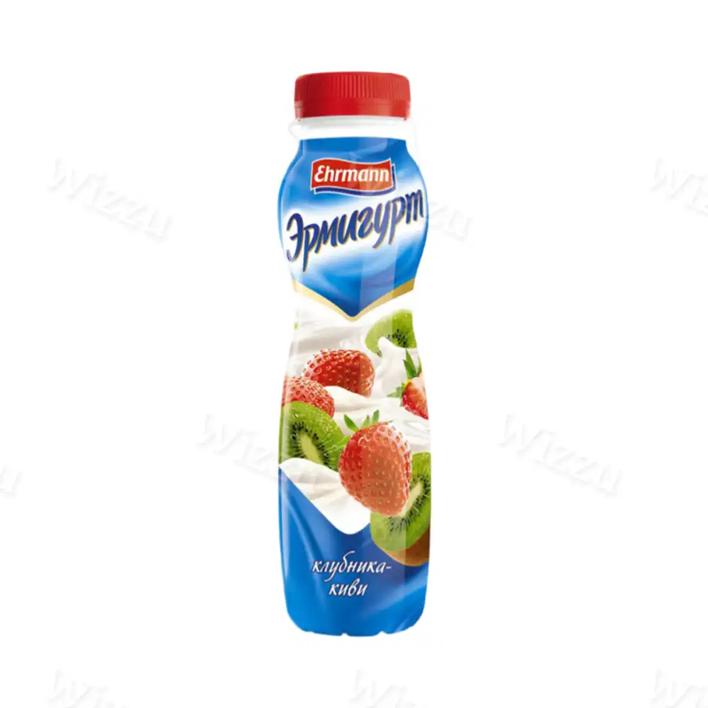 Йогурт питьевой Киви/клубника 290гр 1,2%