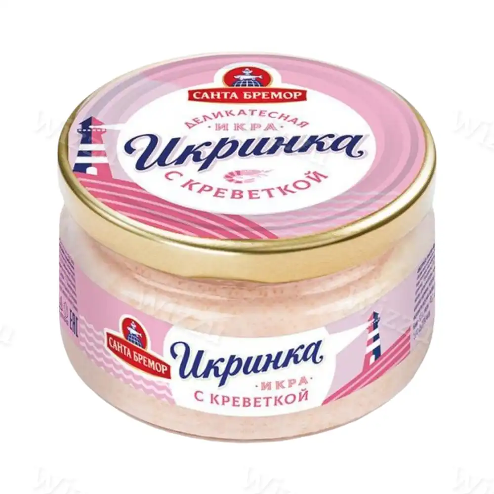СБ Икра. Деликатесная "Икринка" с креветкой 160гр.