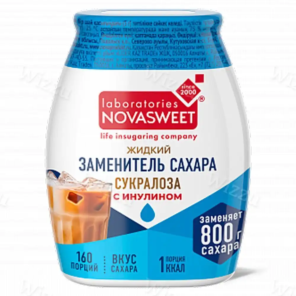 Заменитель Сахара NOVASWEET жидкий сукралоза 800гр