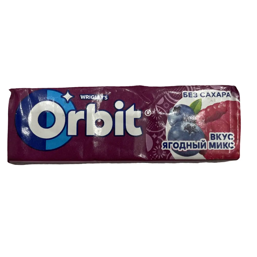 Жевательная резинка Orbit Ягодный Микс, 13.6г