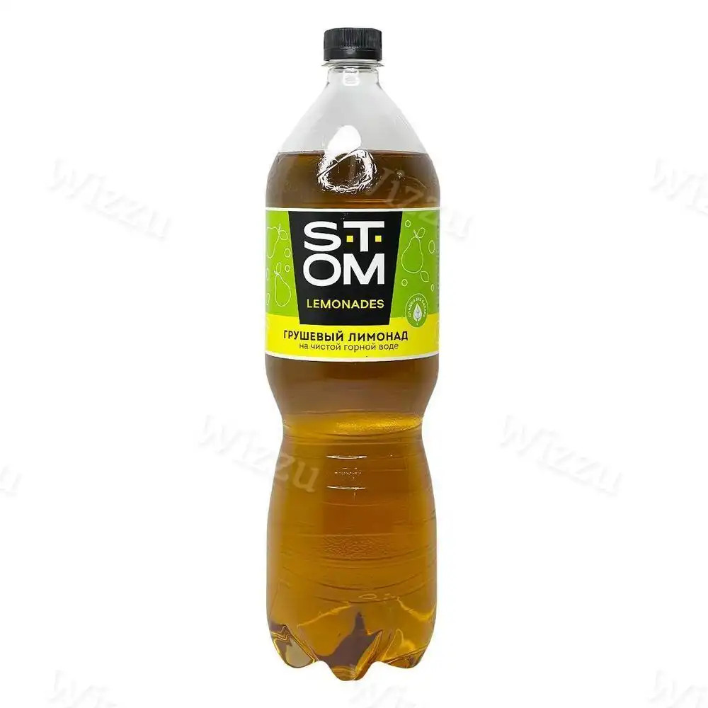 Лимонад Стом Груша с газом 1,5 л ПЭТ