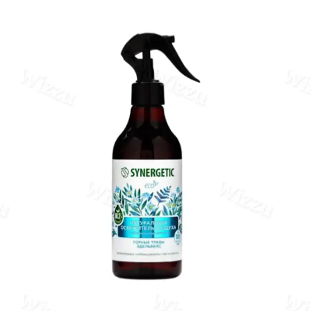 Натуральный освежитель воздуха Synergetic "Горные травы Эдельвейс" 380мл