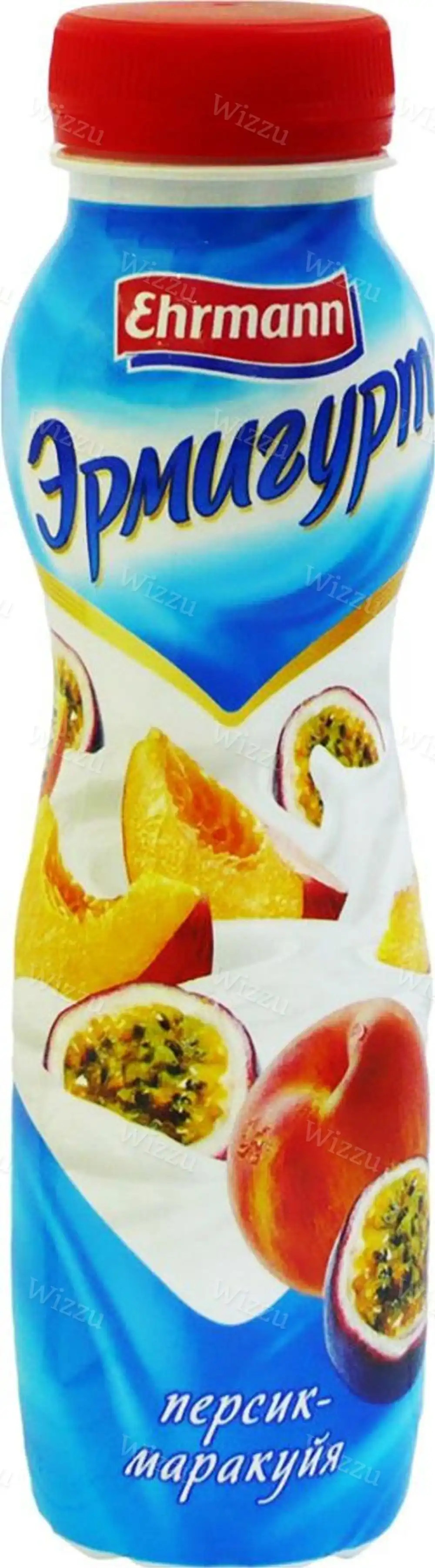 Йогурт питьевой Персик/маракуйя 290гр 1,2%