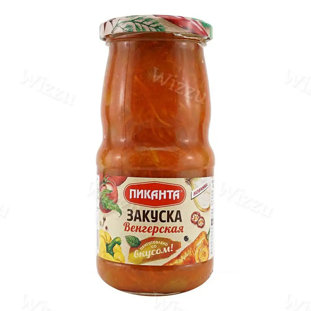 Закуска овощная Венгерская Пиканта стекло 470гр