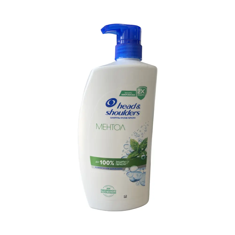 Шампунь "Head&Shoulders" с дозатором МЕНТОЛ  1000мл