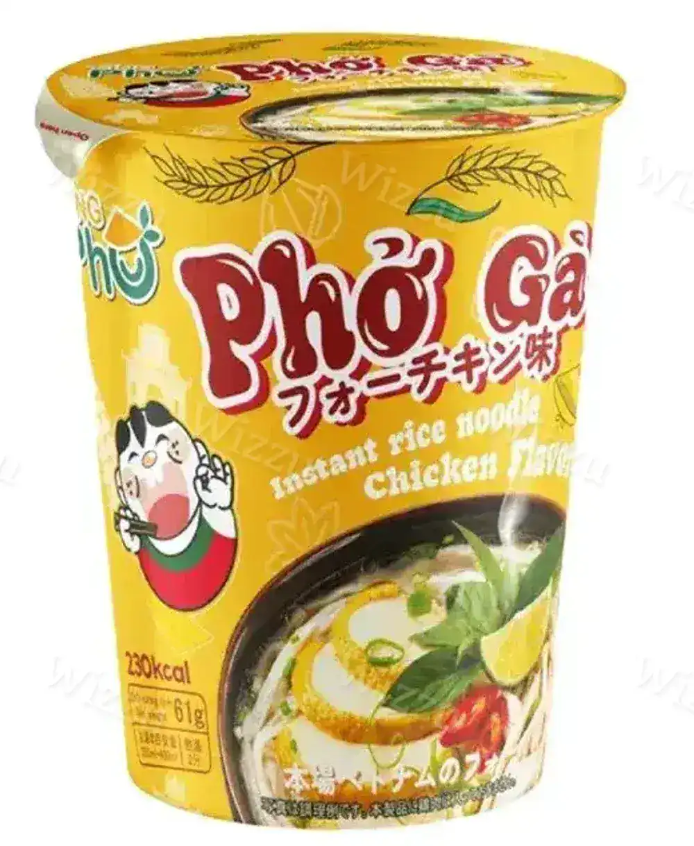 Лапша рисовая King Pho со вкусом курицы 61гр