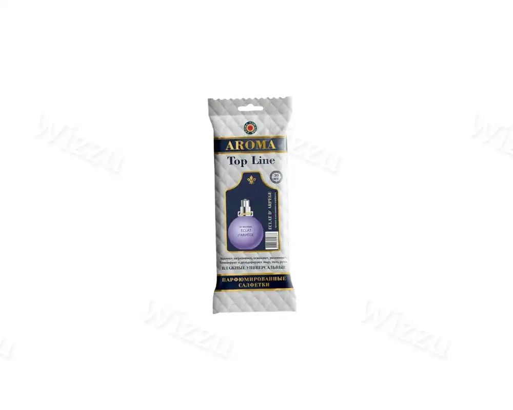 Влажные парфюмированные салфетки "Aroma Top Line" Eclat Aprege 30шт