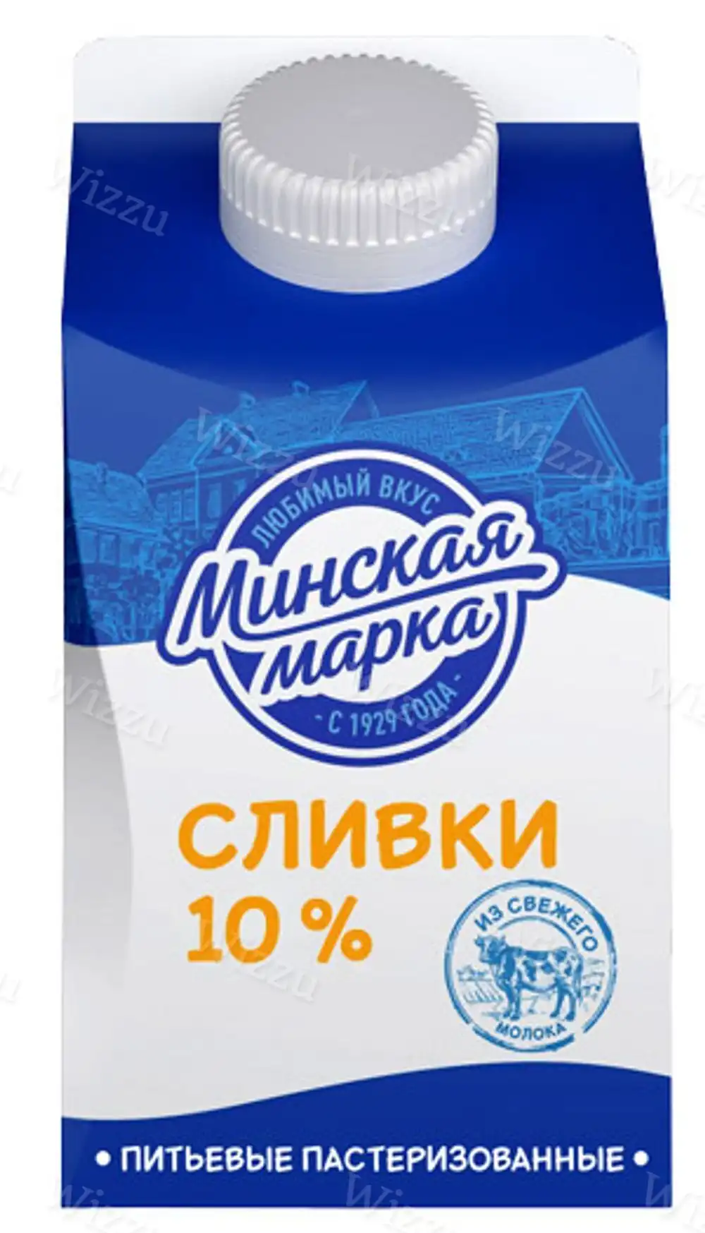 Сливки Минская марка 10% 500гр