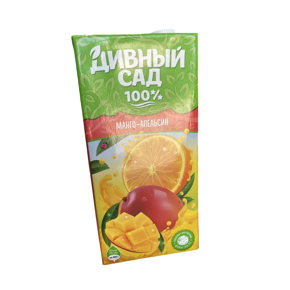 Нектар Дивный сад манго-апельсин, 2 л
