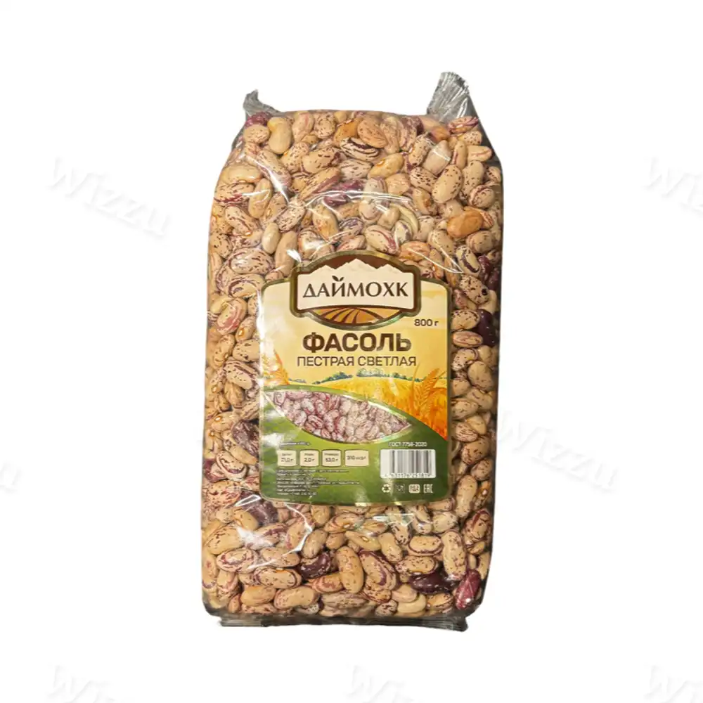 Фасоль Даймохк Пестрая Светлая 800гр