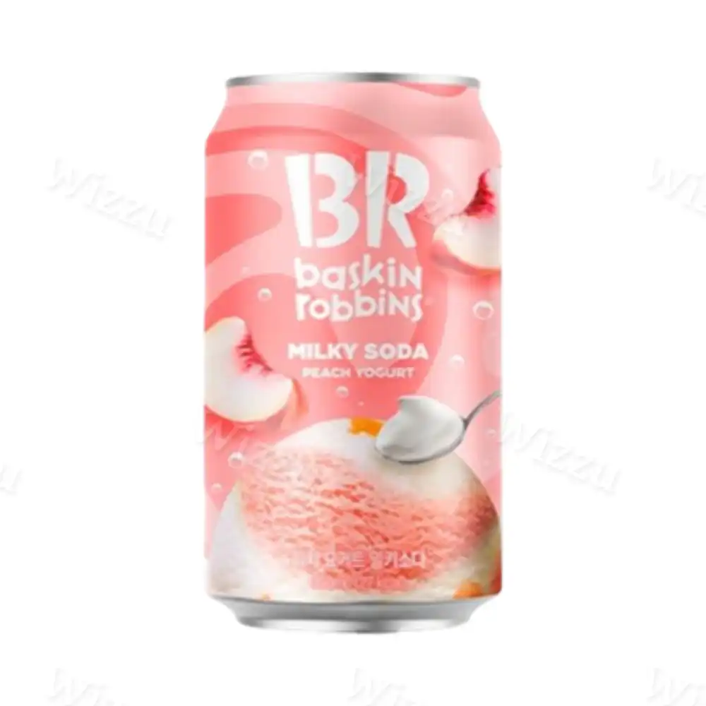Напиток газированный "Baskin Robbins" Peach yogurt 350мл