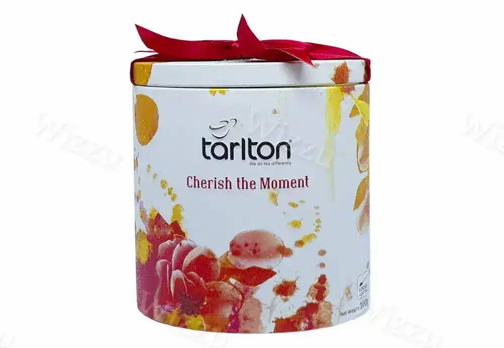 Черный чай Тарлтон "УДАЧА"(красн. бантик) сортPekoe 100г ж/б