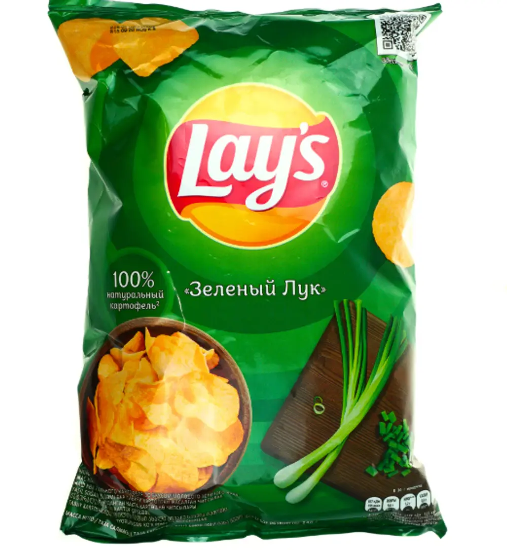 Чипсы Lay's Зеленый Лук, 140г