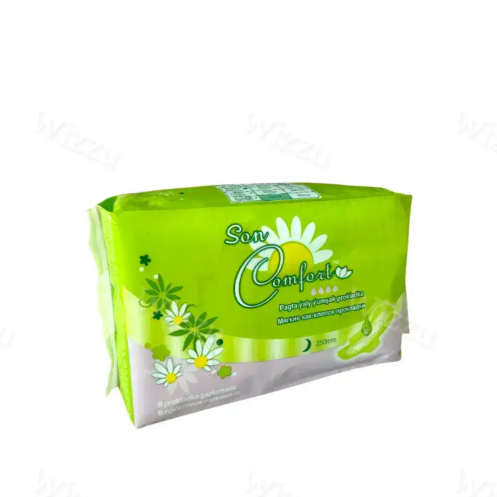 Жен. Гигиен. Прокладки "Sen Comfort" 350мм Soft