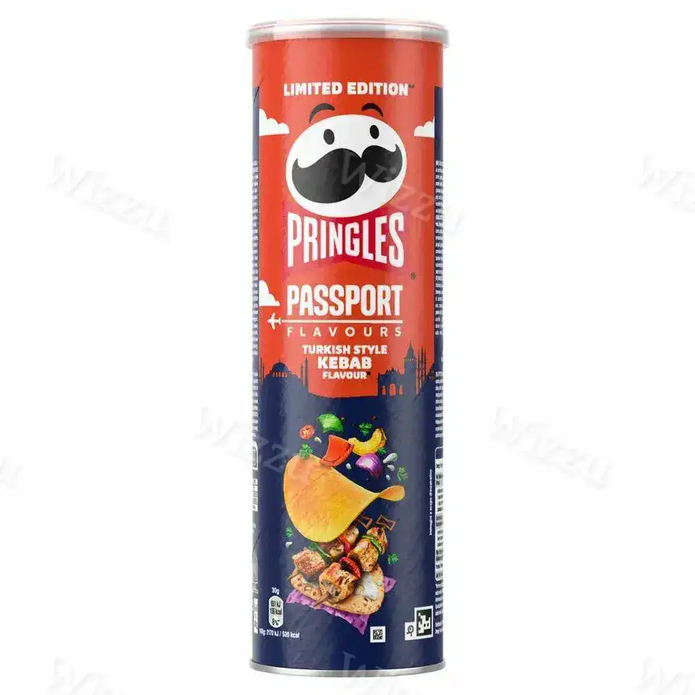 Чипсы "Pringles" Passport Kebab 165гр