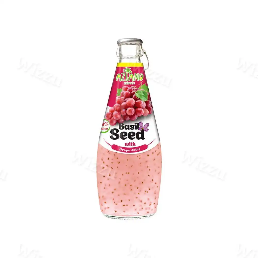 Нектар "Aziano" Basil Seed со вкусом Винограда 290мл