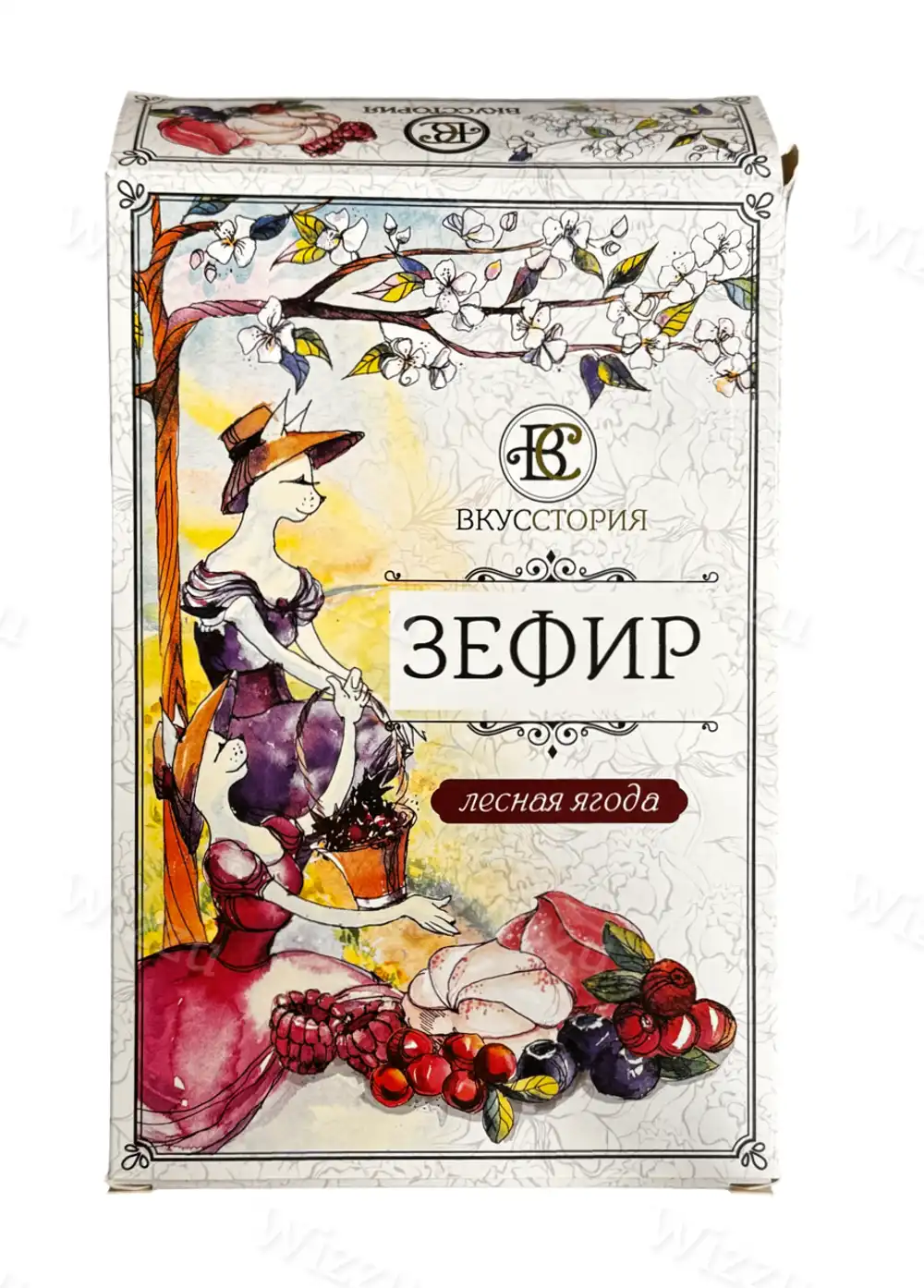 Зефир "ВКУССТОРИЯ" Лесная ягода 200гр