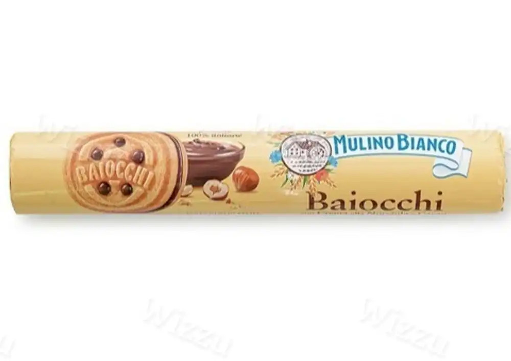 Печенье Mulino Bianco Байокки Тубо 168г, шт