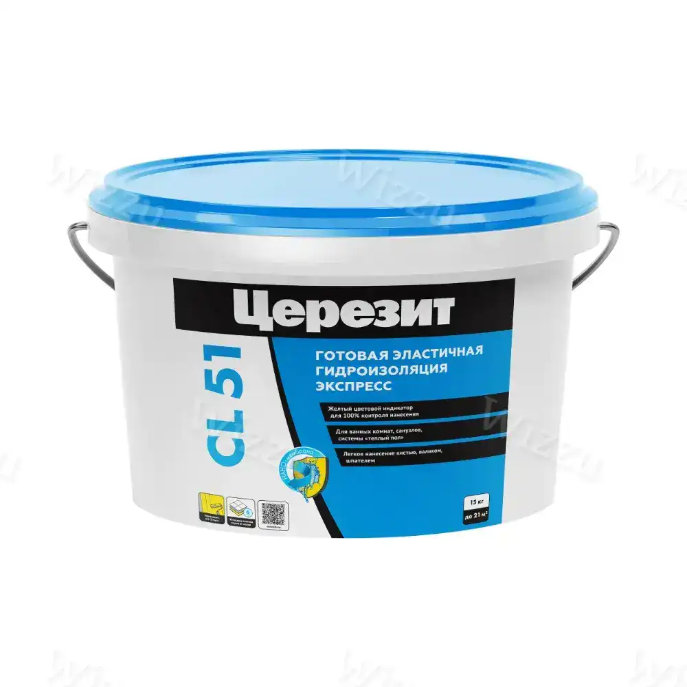 Мастика полимерная Церезит CL 51 W8 15 кг