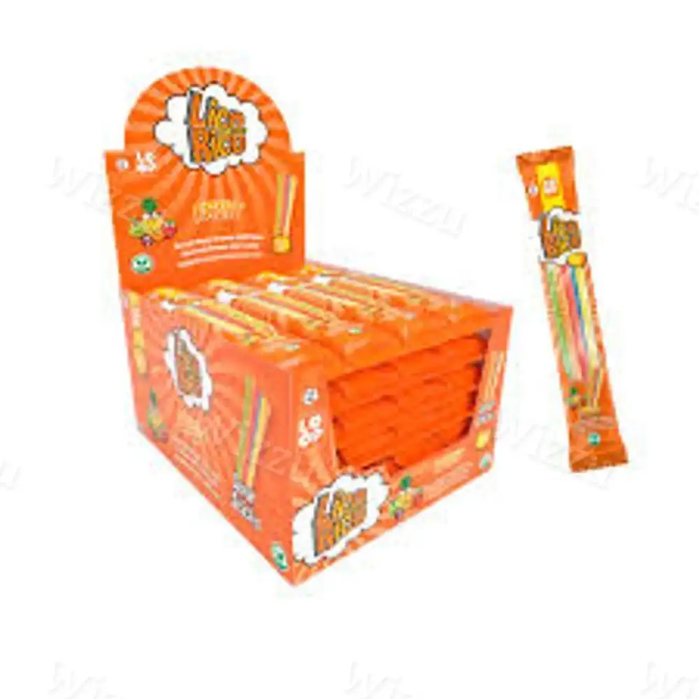 Жевательный мармелад LicoRiko кислые карандаши Тутти Фрутти 30г