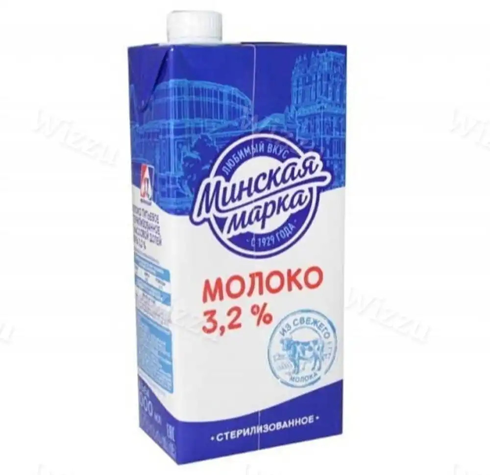 Молоко Минская Марка стер. 3,2% 1л