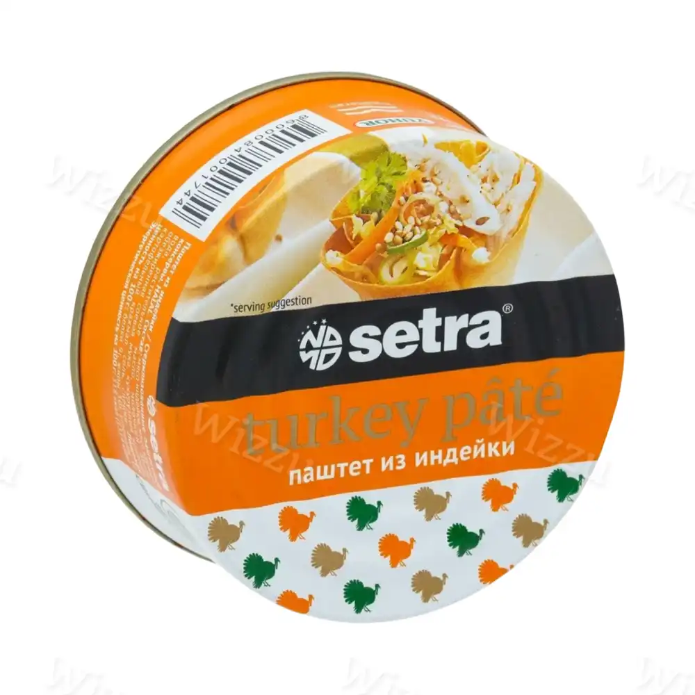 Паштет "Setra" из Индейки 100г