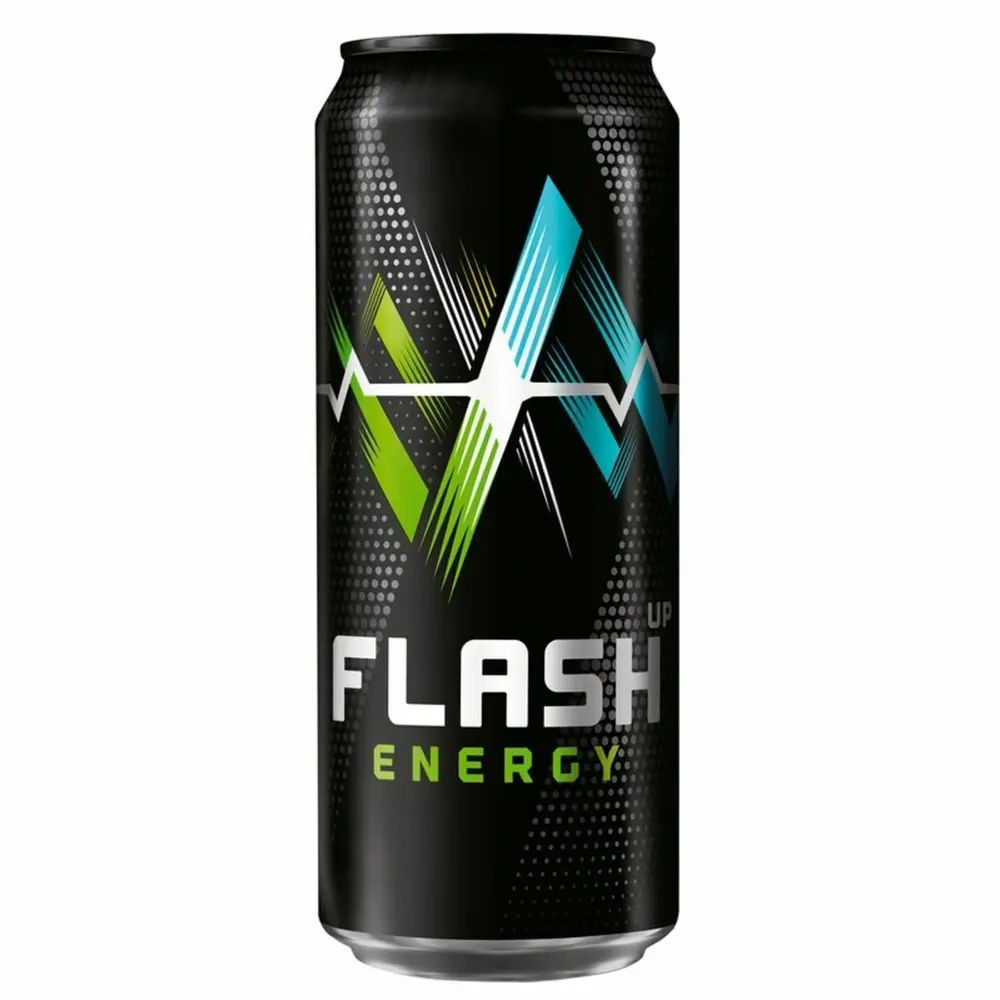 Напиток энергетический безалкогольный Flash up, ж/б, 0.45л