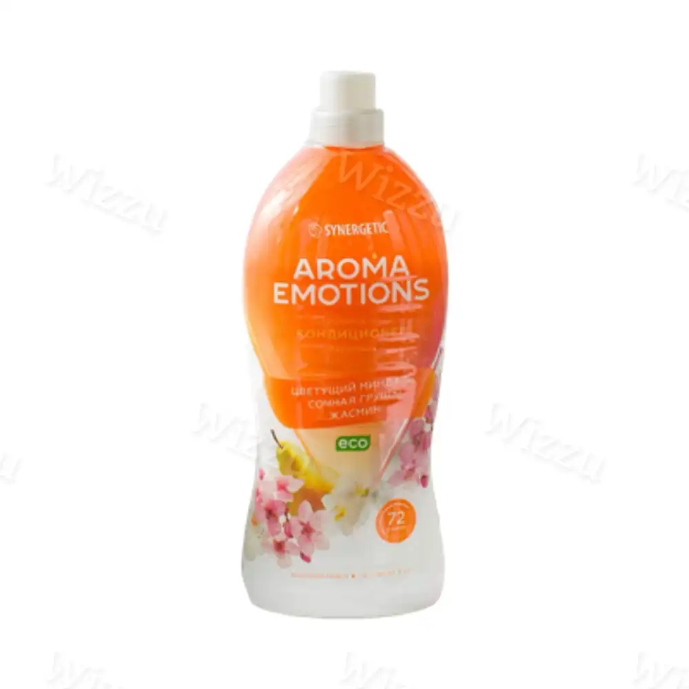 Кондиционер парфюмиров."Synergetic" Aroma Emotions (цветуший миндаль-сочная груша-жасмин) 1,8л