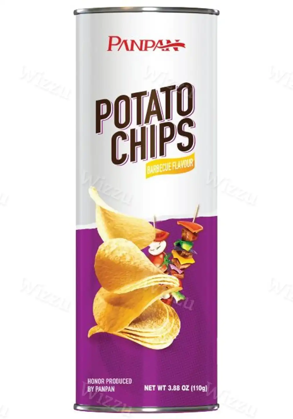 Чипсы картофельные PanPan Барбекью 110гр