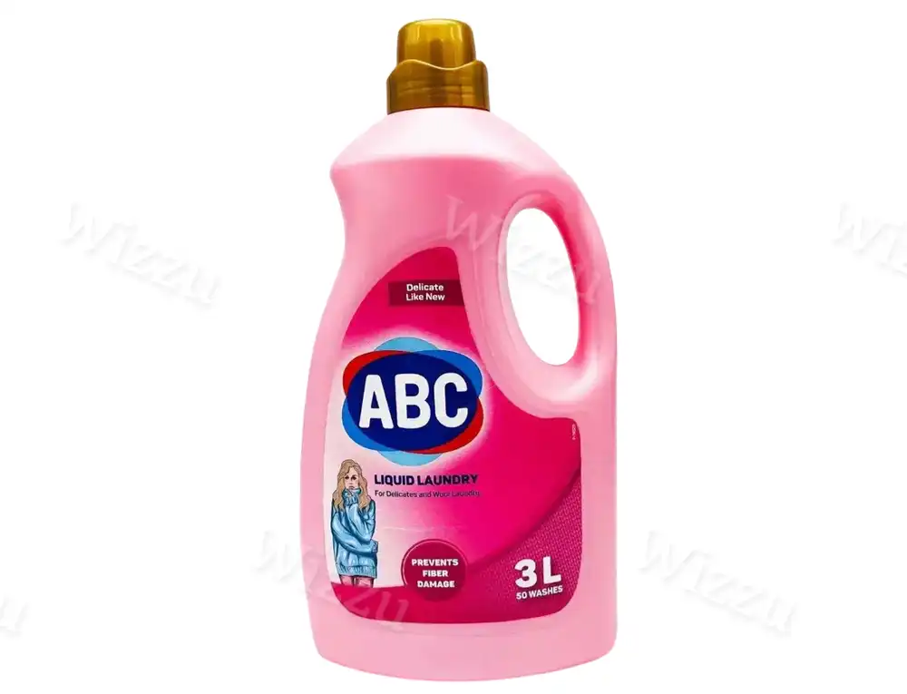 Жидкий Стиральный порошок ABC (деликатная стирка) 3л