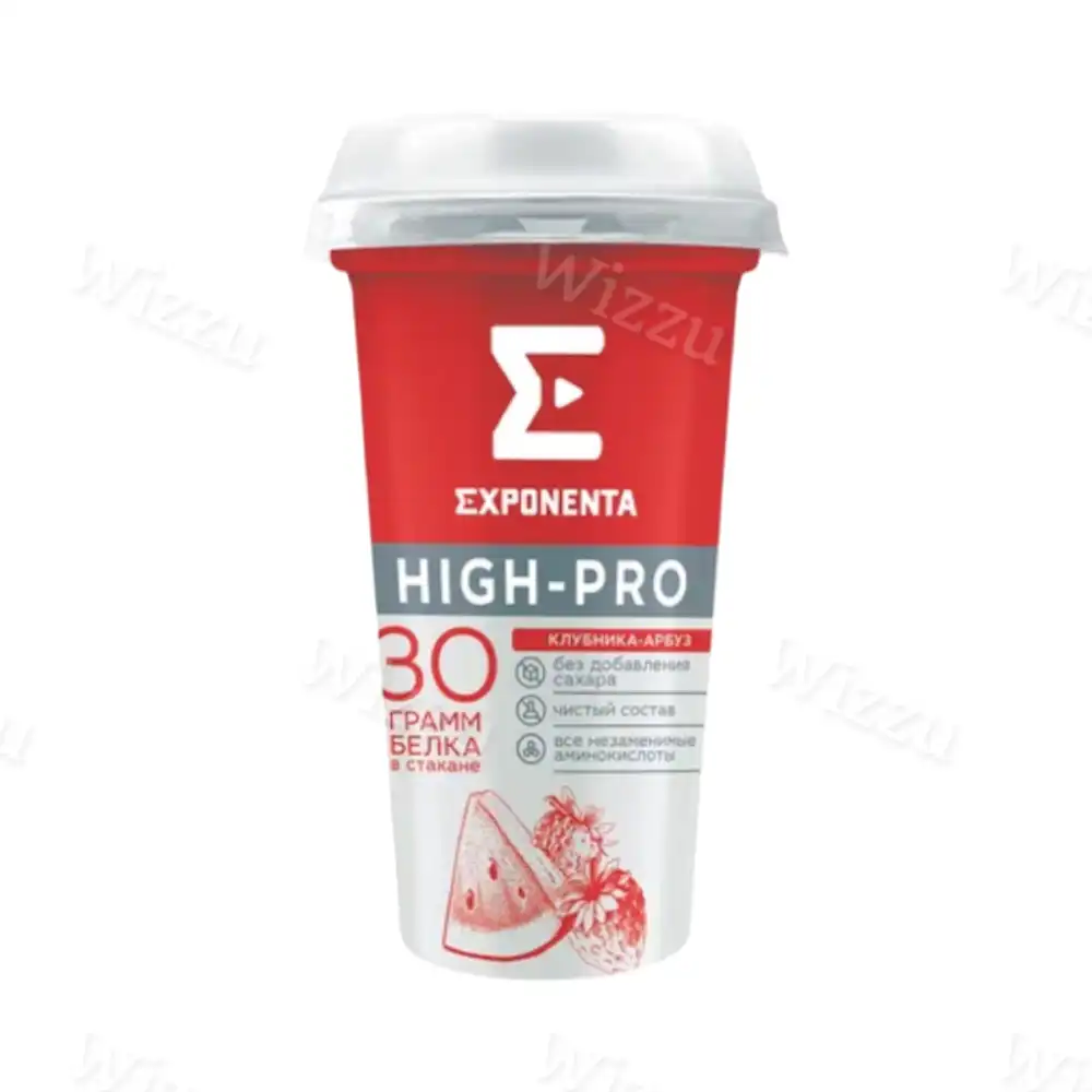Напиток Exponenta High-pro обезжиренный клубника-арбуз 250гр