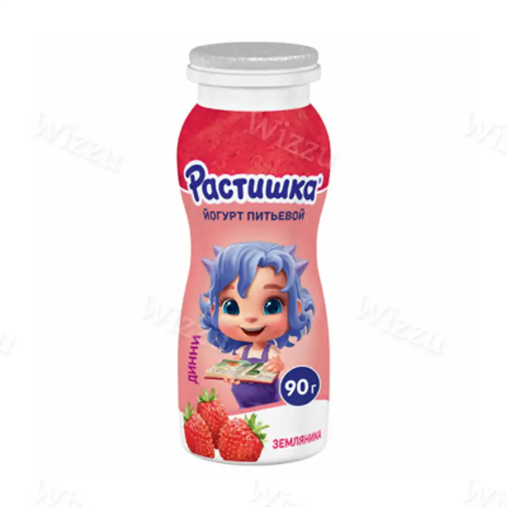 Йогурт питьевой Клубника/земляника 90гр