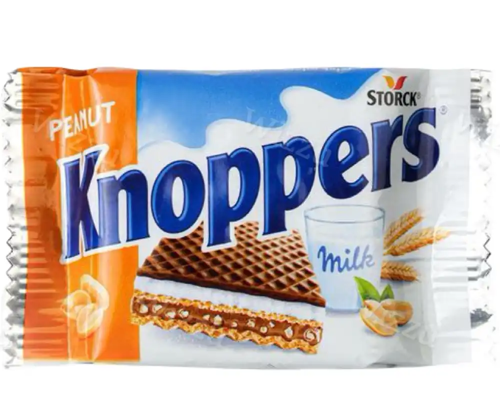Вафли Шторк 25 гр Кноперс Пинат ( Арахис)
