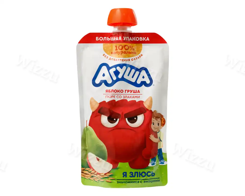 Детское пюре "Агуша" Зерн-яблоко-груша-злаки 160гр