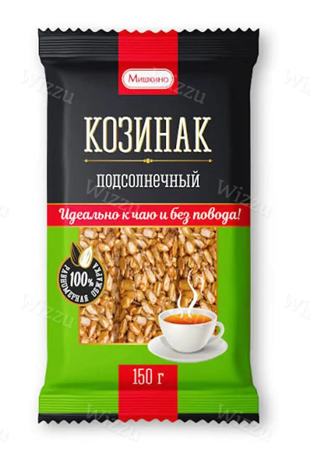 Козинак подсолнечный "Мишкино" 150гр