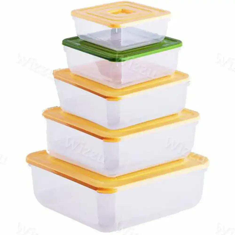 PRACTIC КОМПЛЕКТ КОНТЕЙНЕРОВ 5шт:0,2л+0,45л+0,85л+1,5л+2,3л