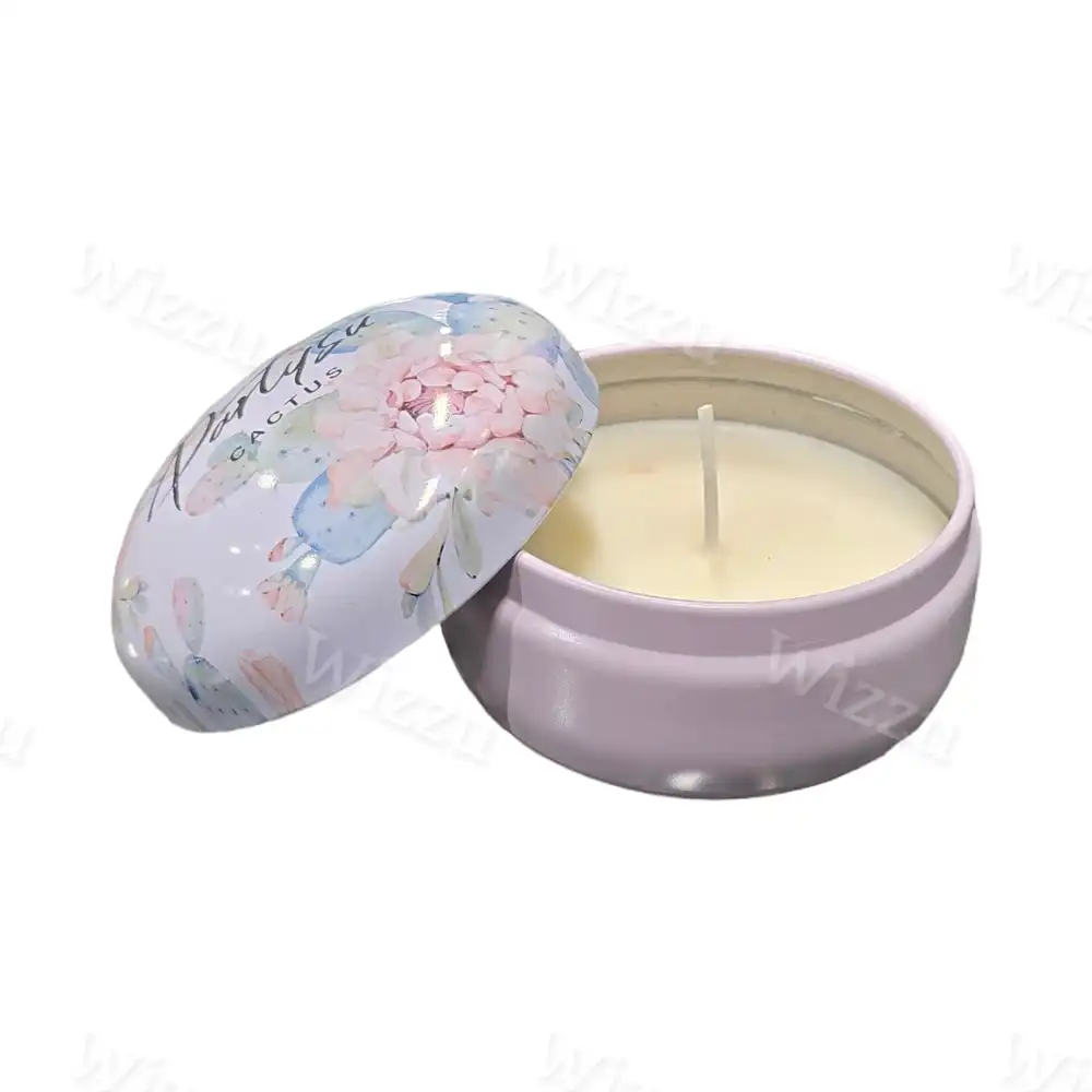 Ароматизированная свеча "Spring" в железной баночке