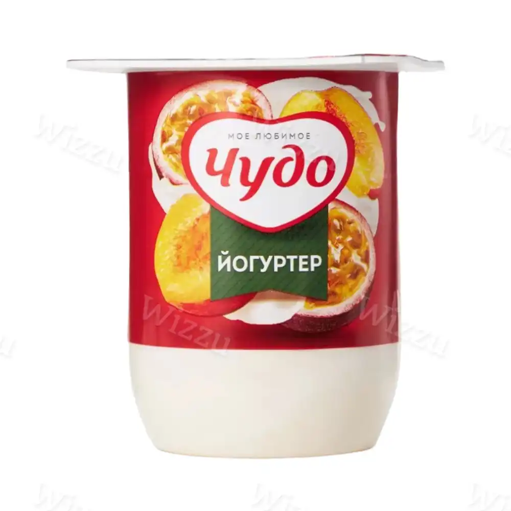 Йогуртер Чудо Персик - Маракуйя 2,5% 115гр