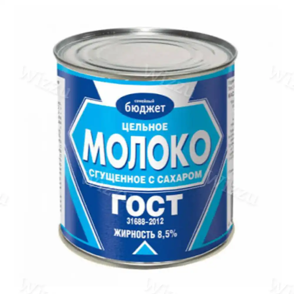 Молоко цельное сгущенное с сахаром ОТБОРНОЕ 380 гр