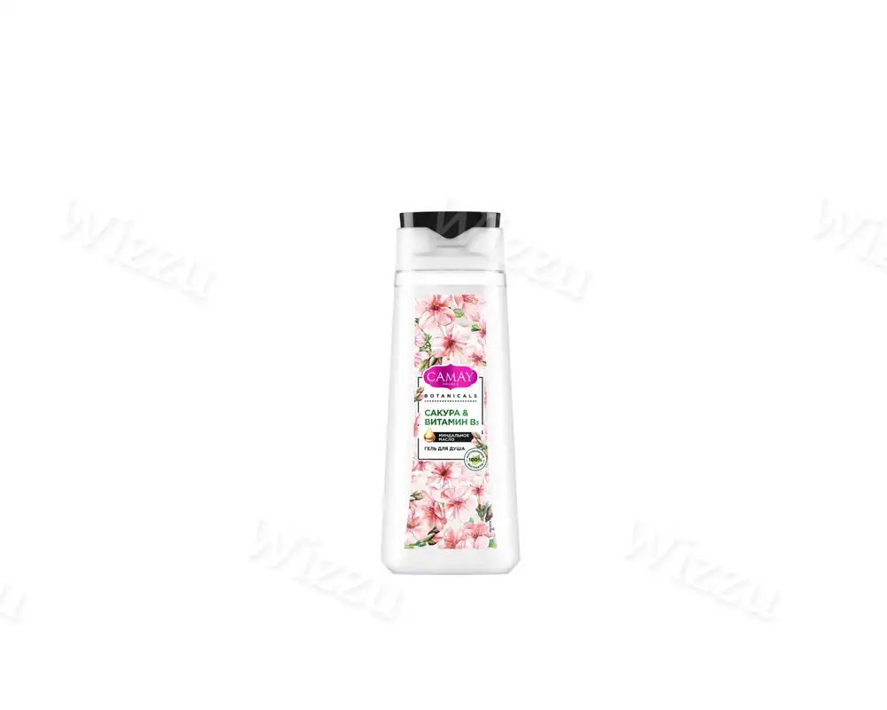 Гель для душа Camay botanicals японская сакура 250мл /12