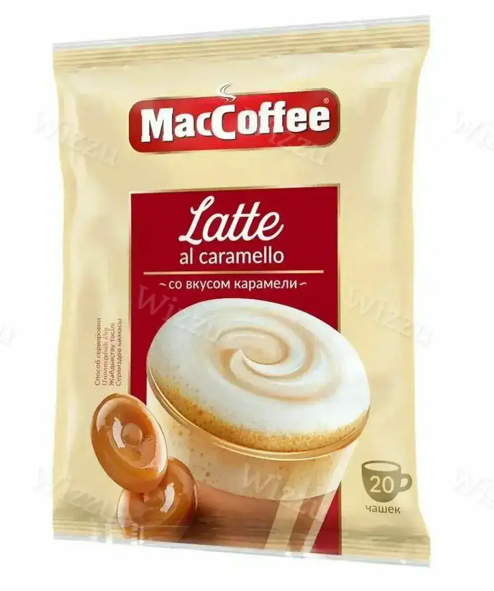 Мак Кофе 3 в 1 LATTE со вкусом карамели 1шт 22г