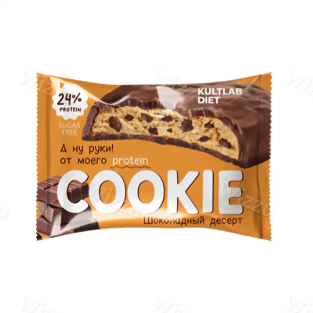 Батончик Kultlab Diet Protein Cookie (Шоколадный десерт) 40гр