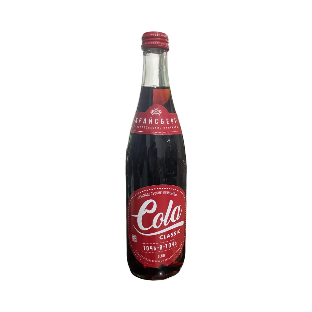 Напиток безалкогольный сильногазированный COLA, 0.5л