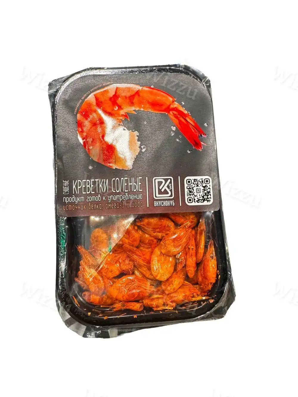 Креветки суш.ВкусноКуб Соленые 20гр