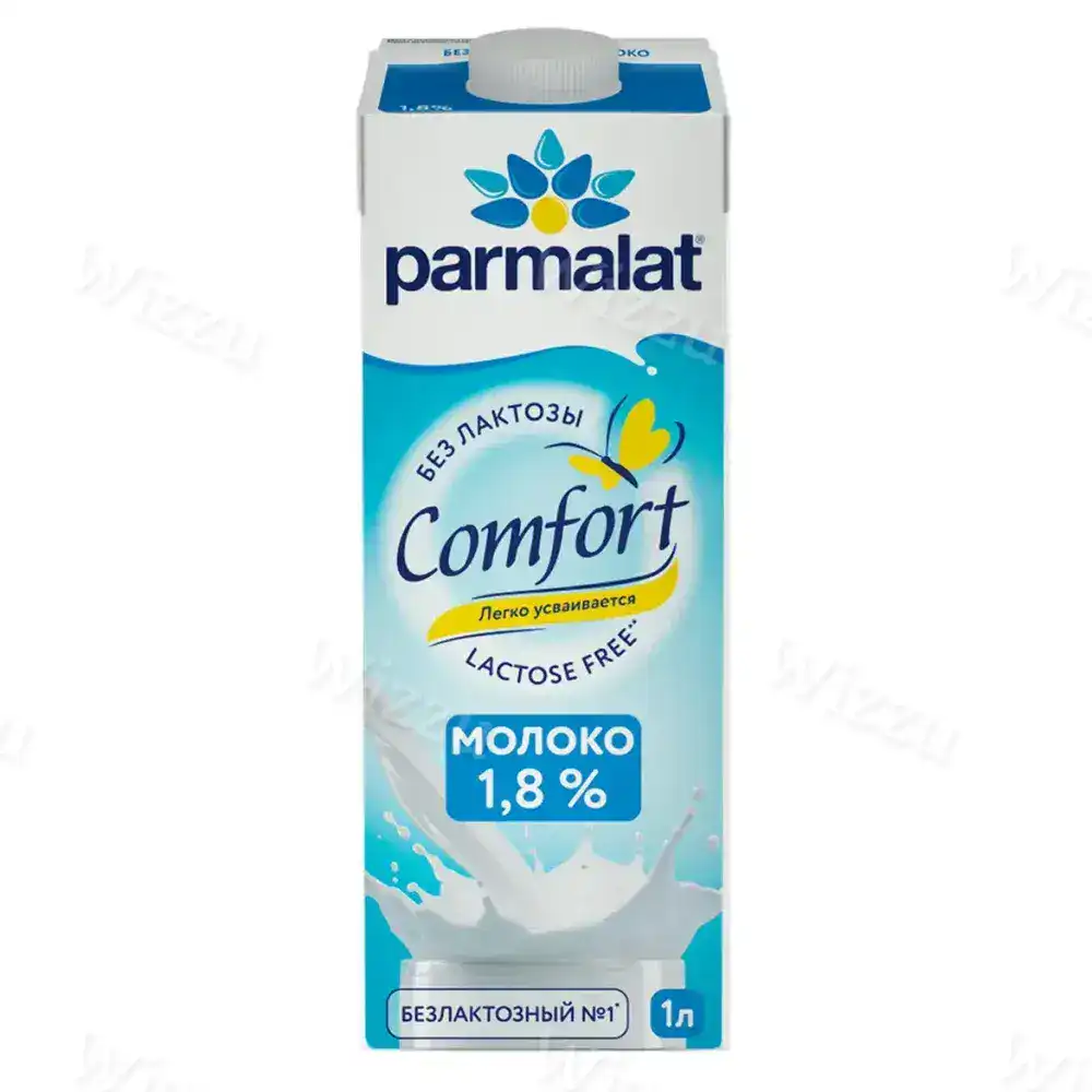 Молоко Пармалат 1,8% безлактозное Comfort 1л, шт